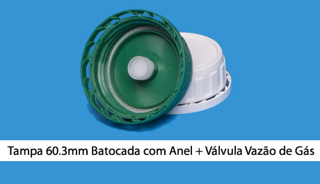 Tampas Plásticas para Agroquímicos