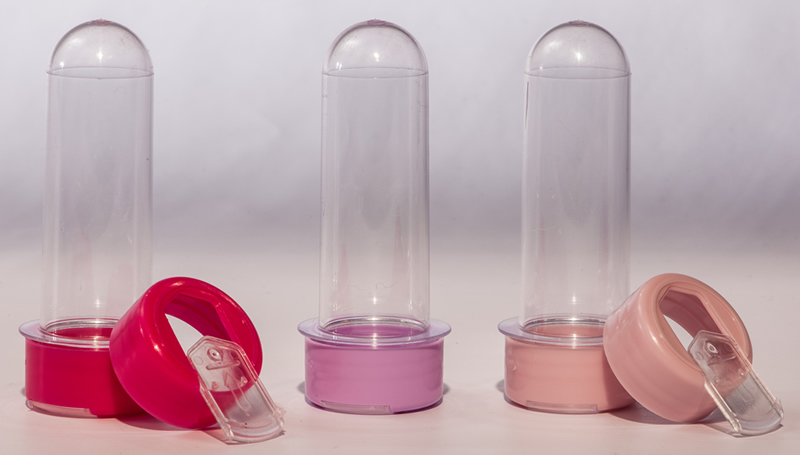 Tubete Com Tampa para Temperos